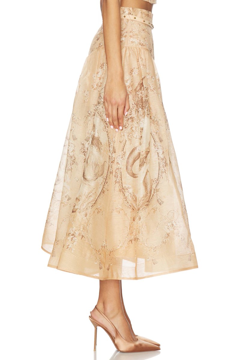 revolve Rebellion Beaded Midi Skirt - 3