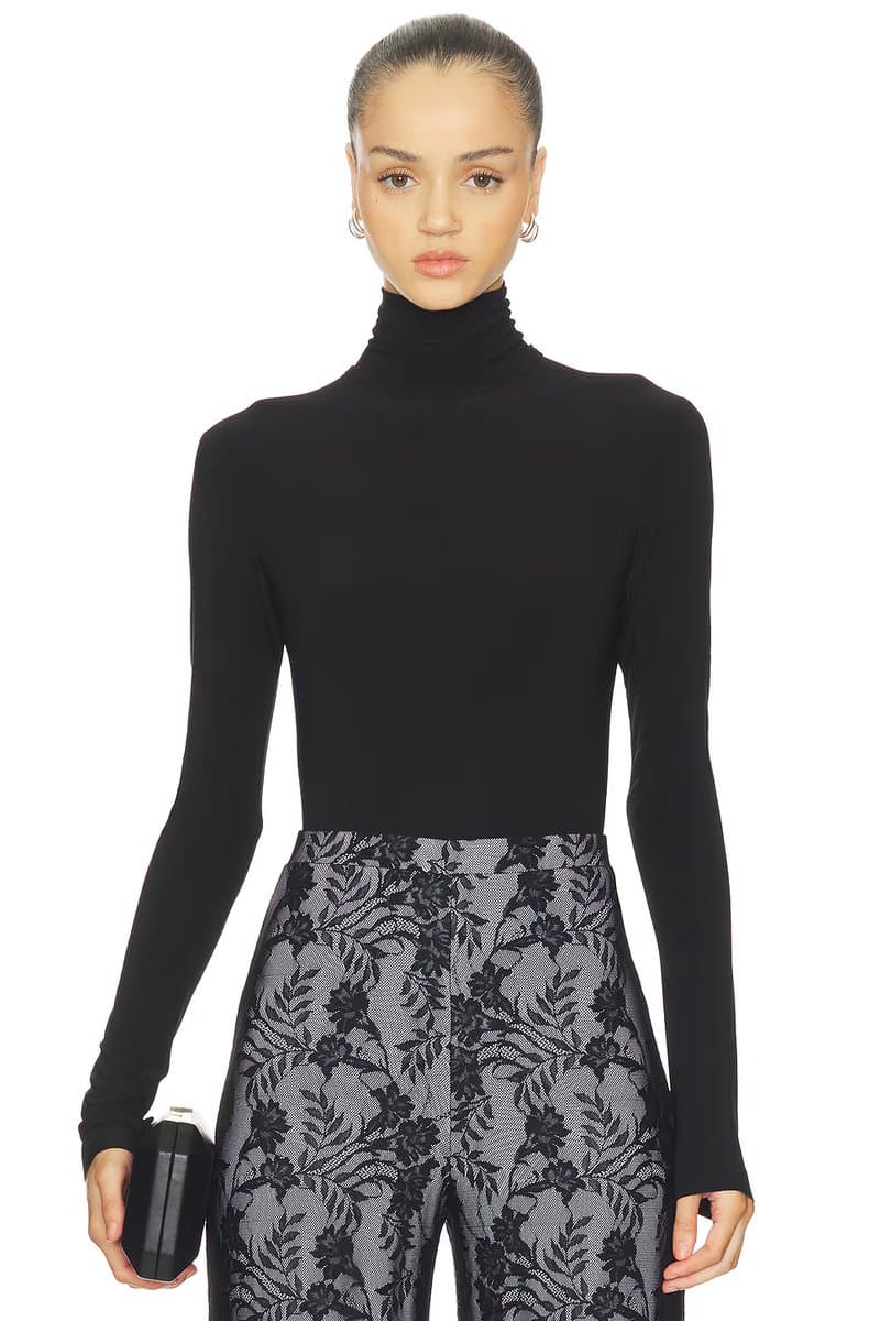 revolve Long Sleeve Turtleneck Bodysuit