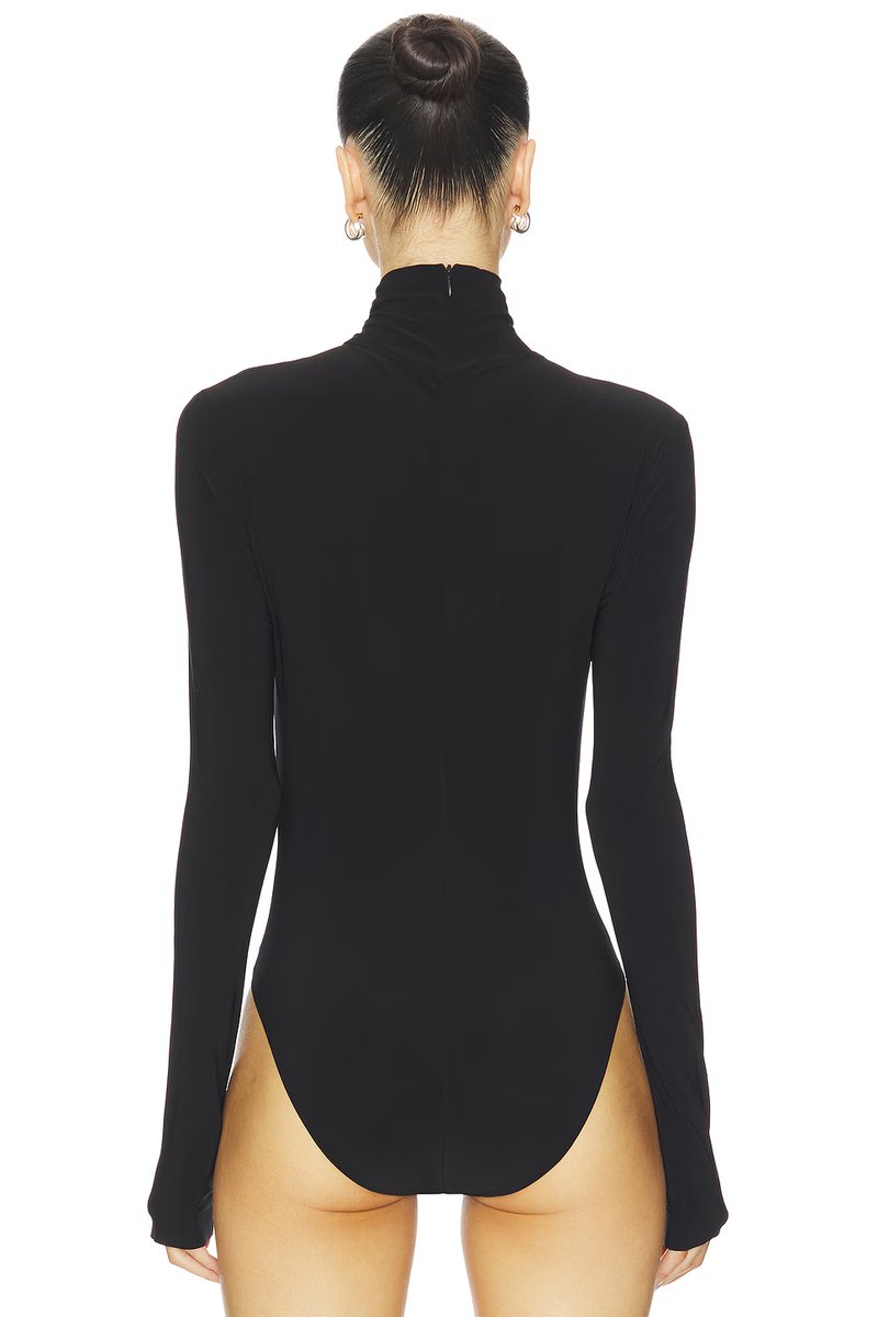 revolve Long Sleeve Turtleneck Bodysuit - 4