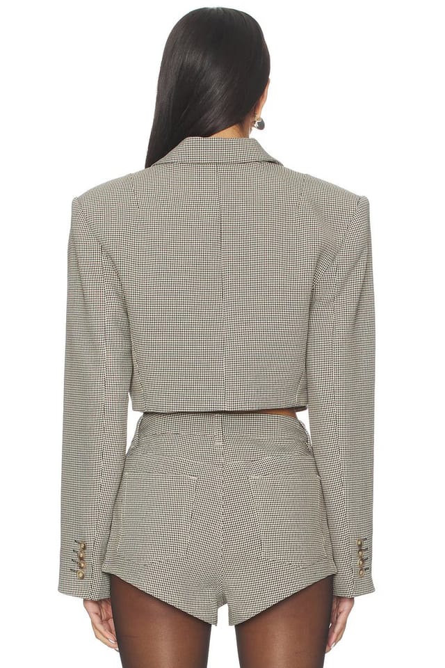 revolve Petra Cropped Blazer - 3