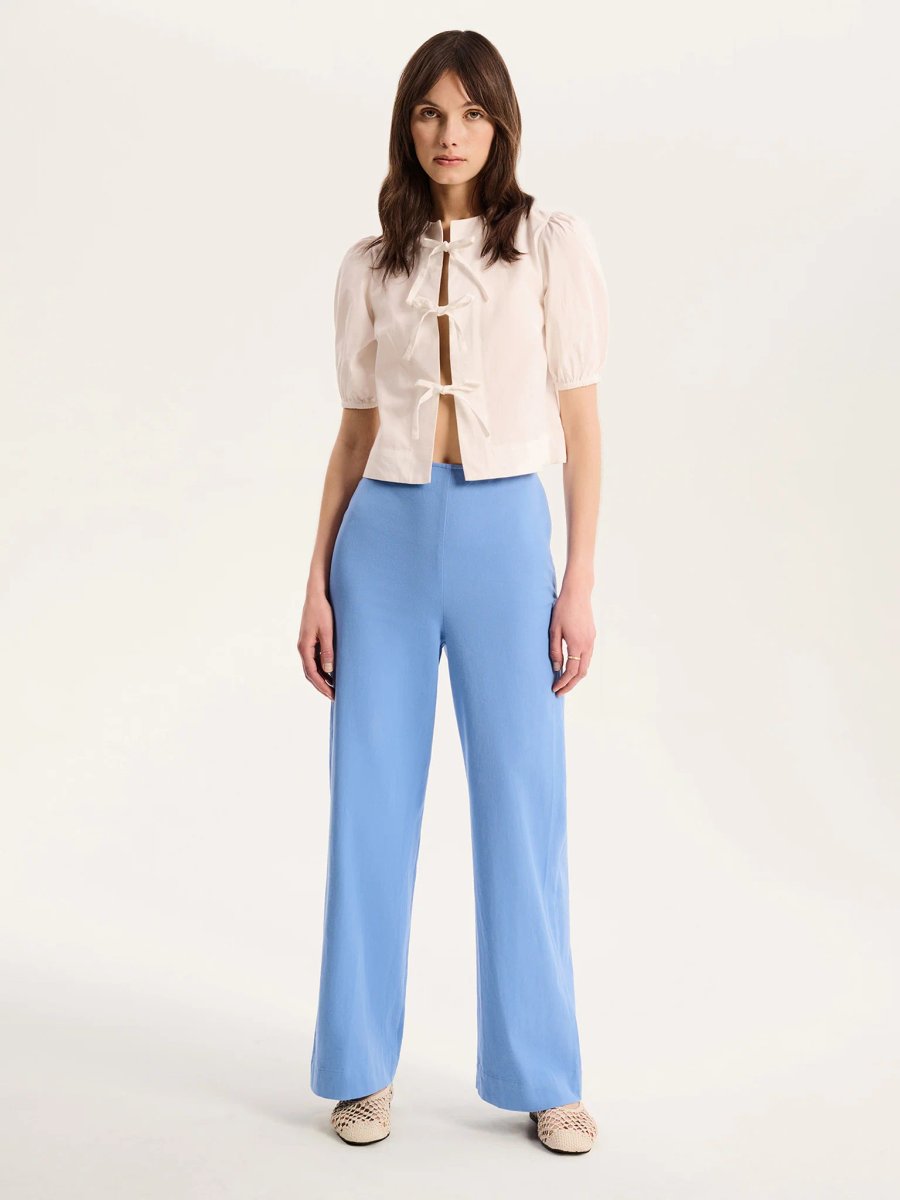 OMNES Tommy Trouser in Blue - 2