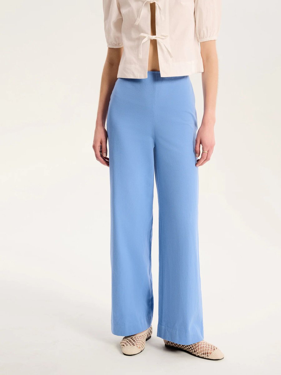 OMNES Tommy Trouser in Blue - 3