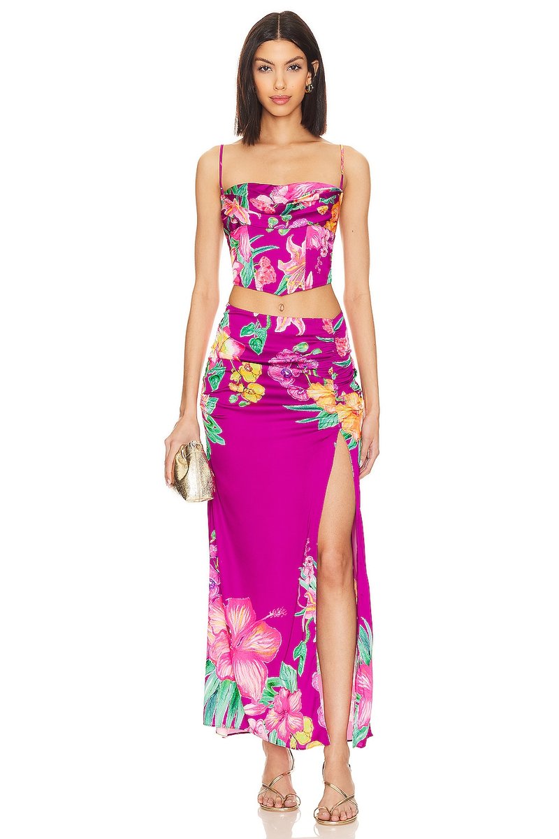 revolve X Revolve Megan Midi Skirt - 4