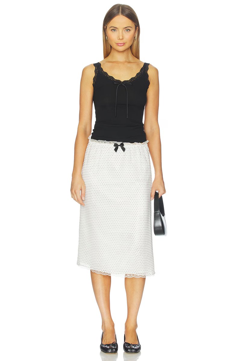 revolve Flo Lace Trim Tank Top - 4