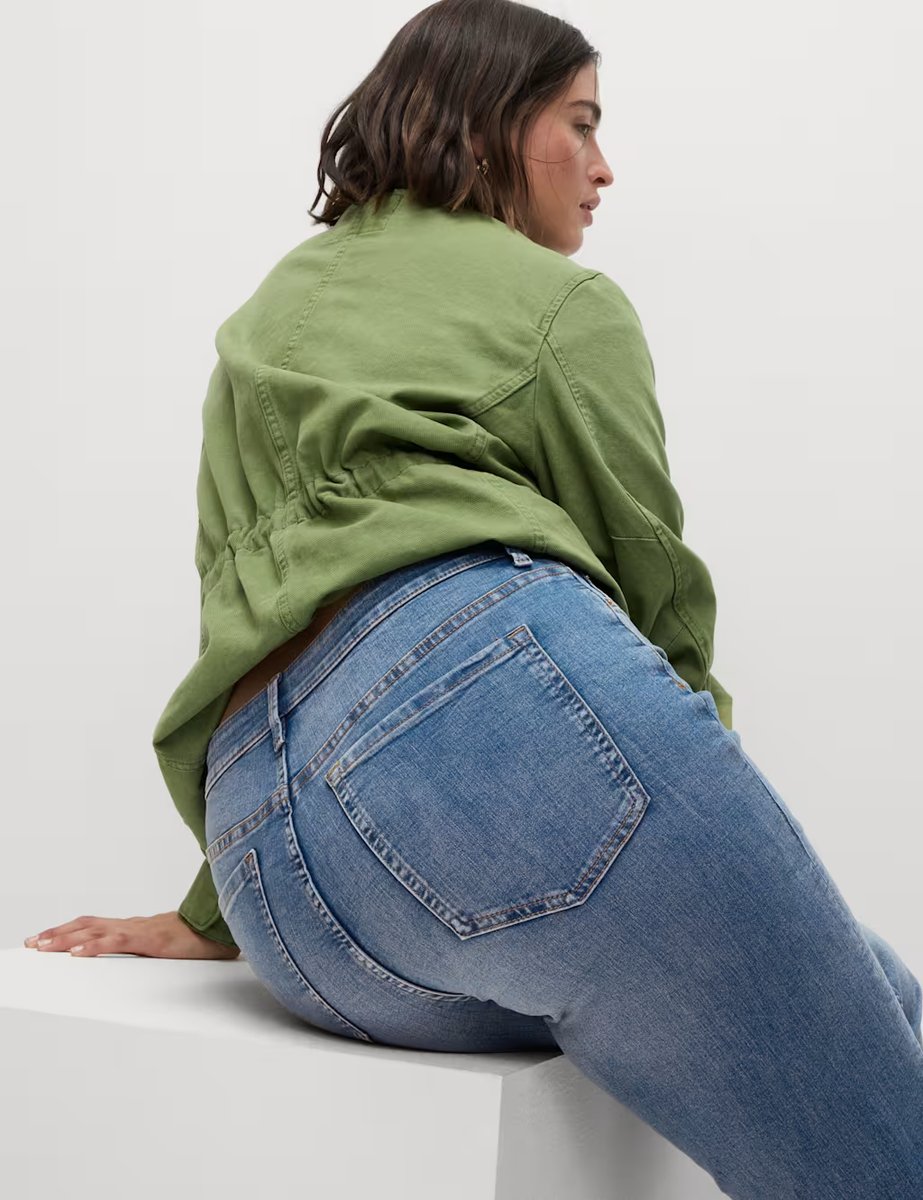 Marks & Spencer M&S Sienna Straight Leg Jeans Dark Indigo - 3