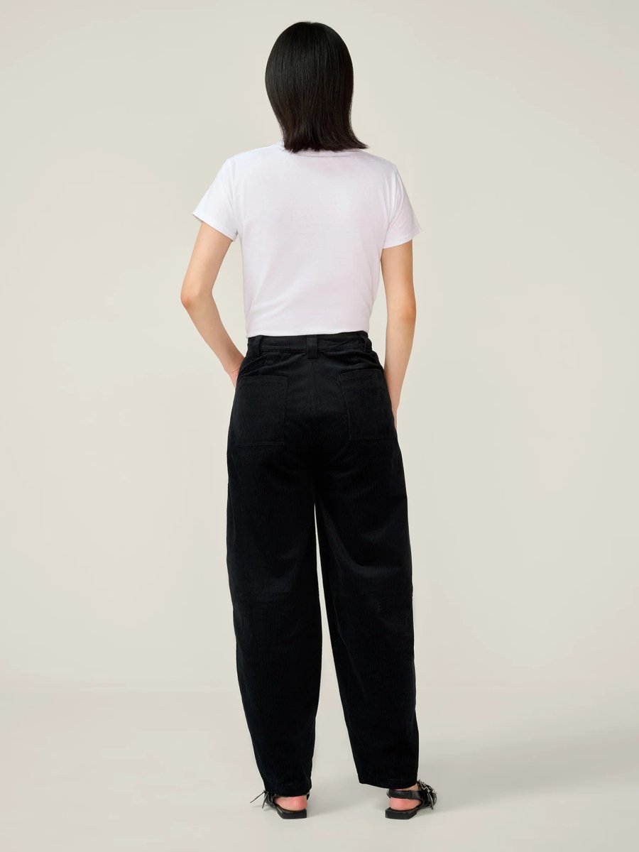 OMNES Kai Cord Trouser in Black - 2