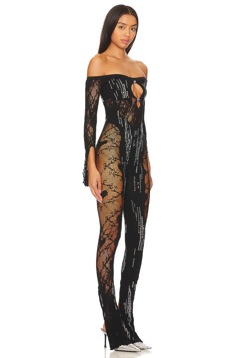 revolve Adella Jumpsuit Shapewear Off The Shoulder Jumpsuit - 2