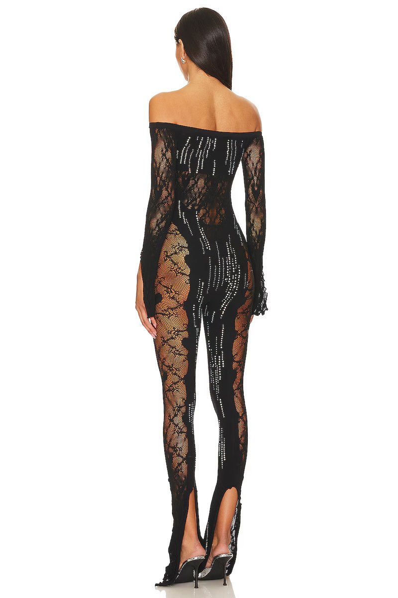 revolve Adella Jumpsuit Shapewear Off The Shoulder Jumpsuit - 3