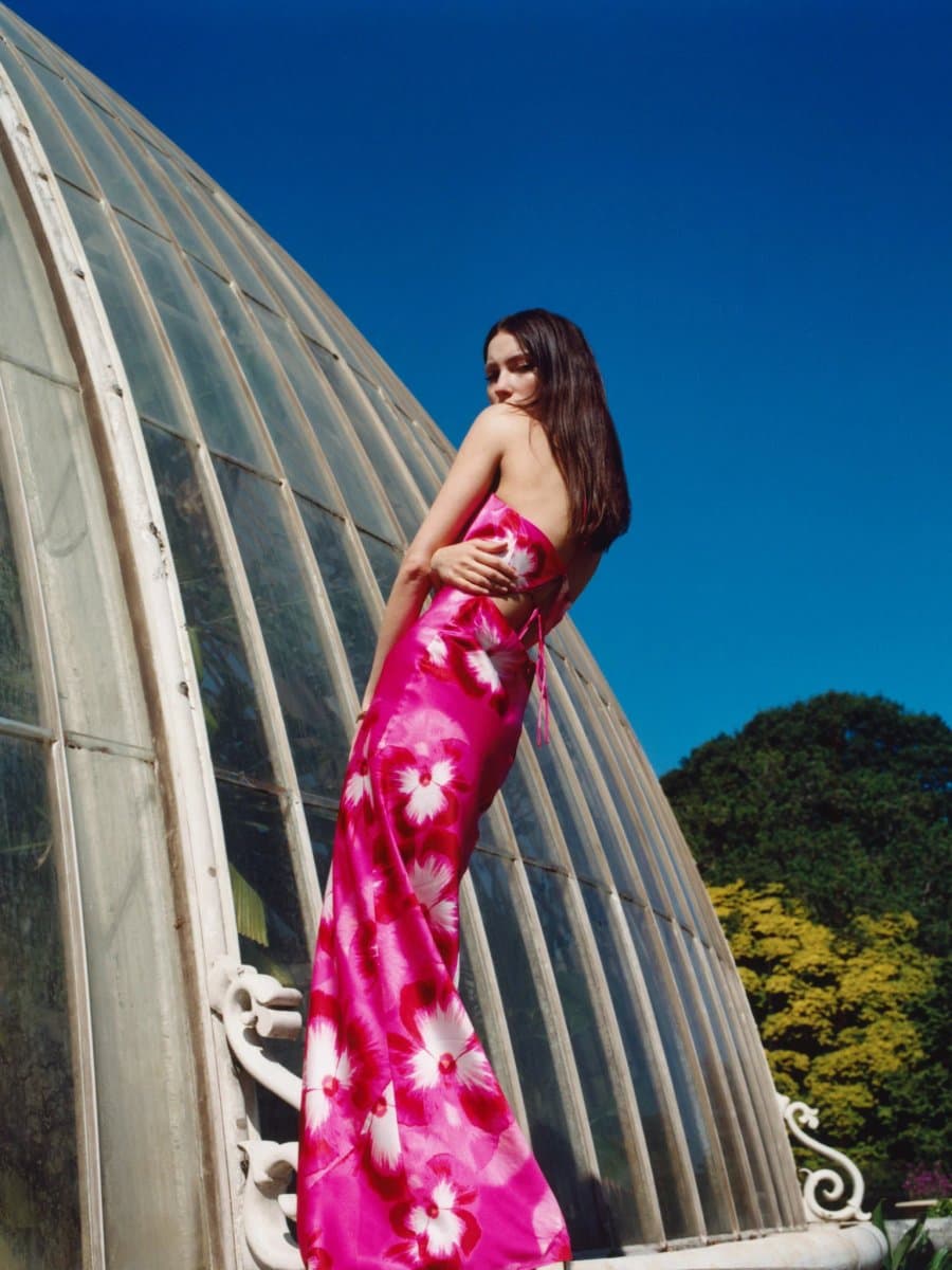 OMNES Ginny Dress in Large Floral