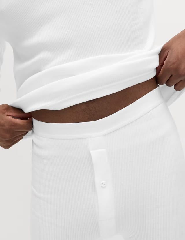 Marks & Spencer M&S Heatgen™ Medium Thermal Long Johns White - 2