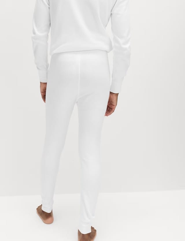 Marks & Spencer M&S Heatgen™ Medium Thermal Long Johns White - 3