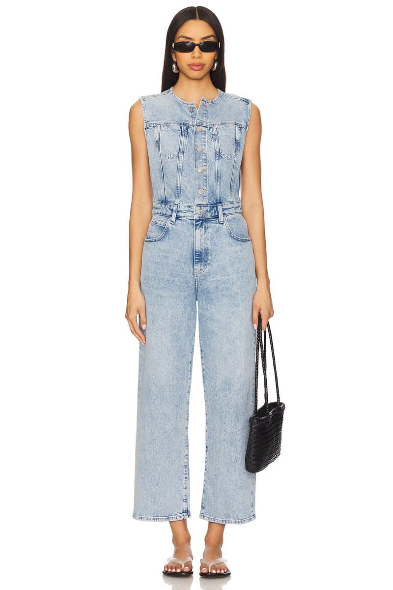 revolve Cirie Ankle Denim Jumpsuit