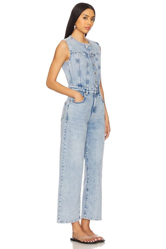 revolve Cirie Ankle Denim Jumpsuit - 2