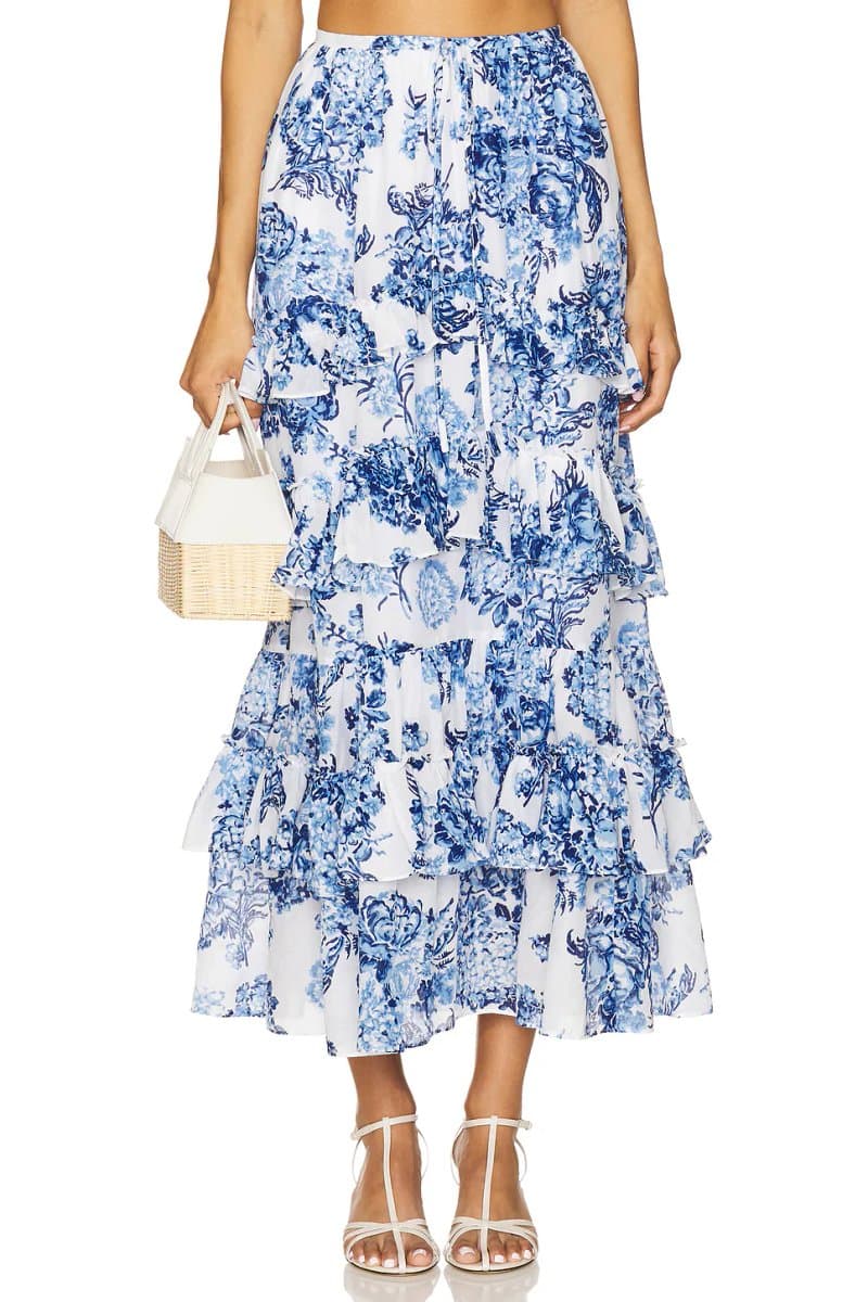 revolve Costal Bouquet Kandra Skirt
