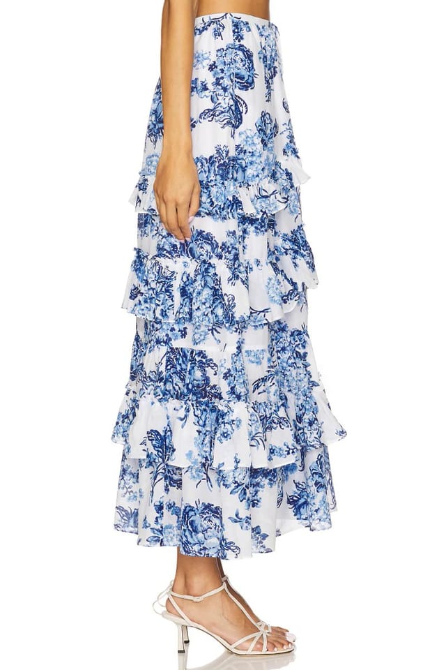 revolve Costal Bouquet Kandra Skirt - 3