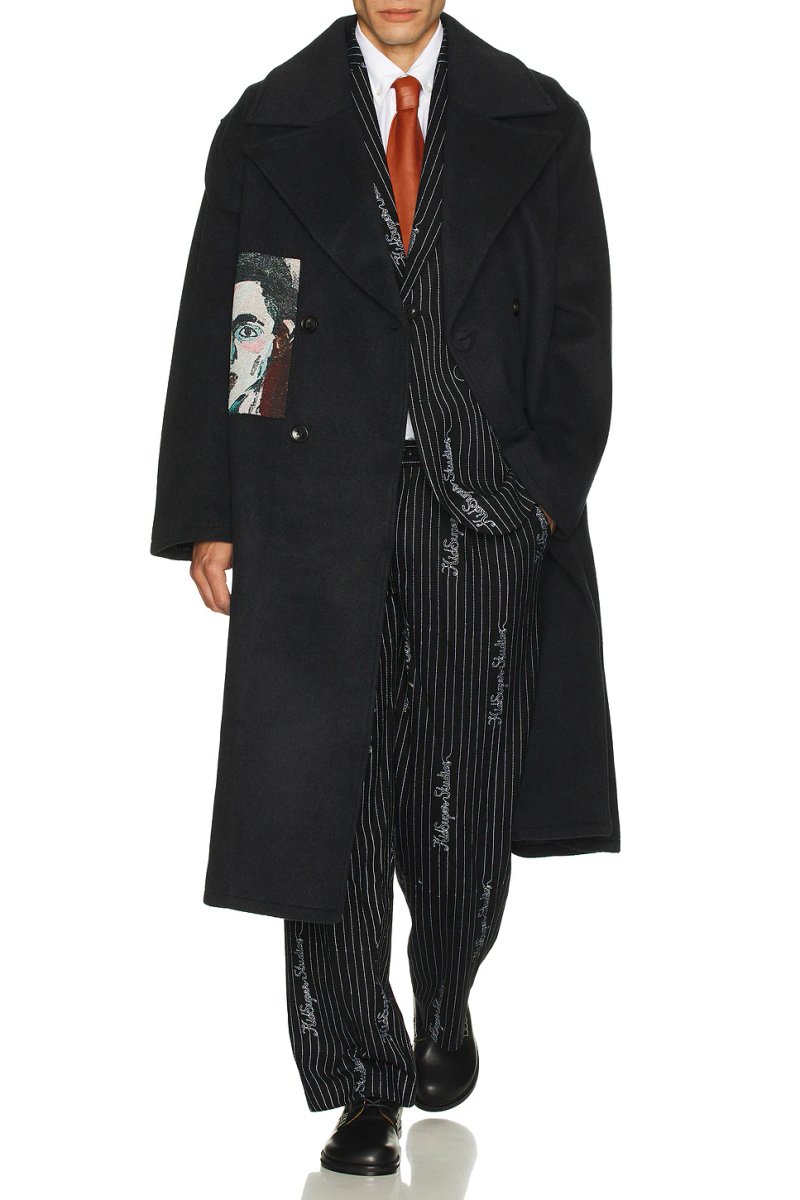 revolve Embroidered Ks Pinstripe Suit Top - 2