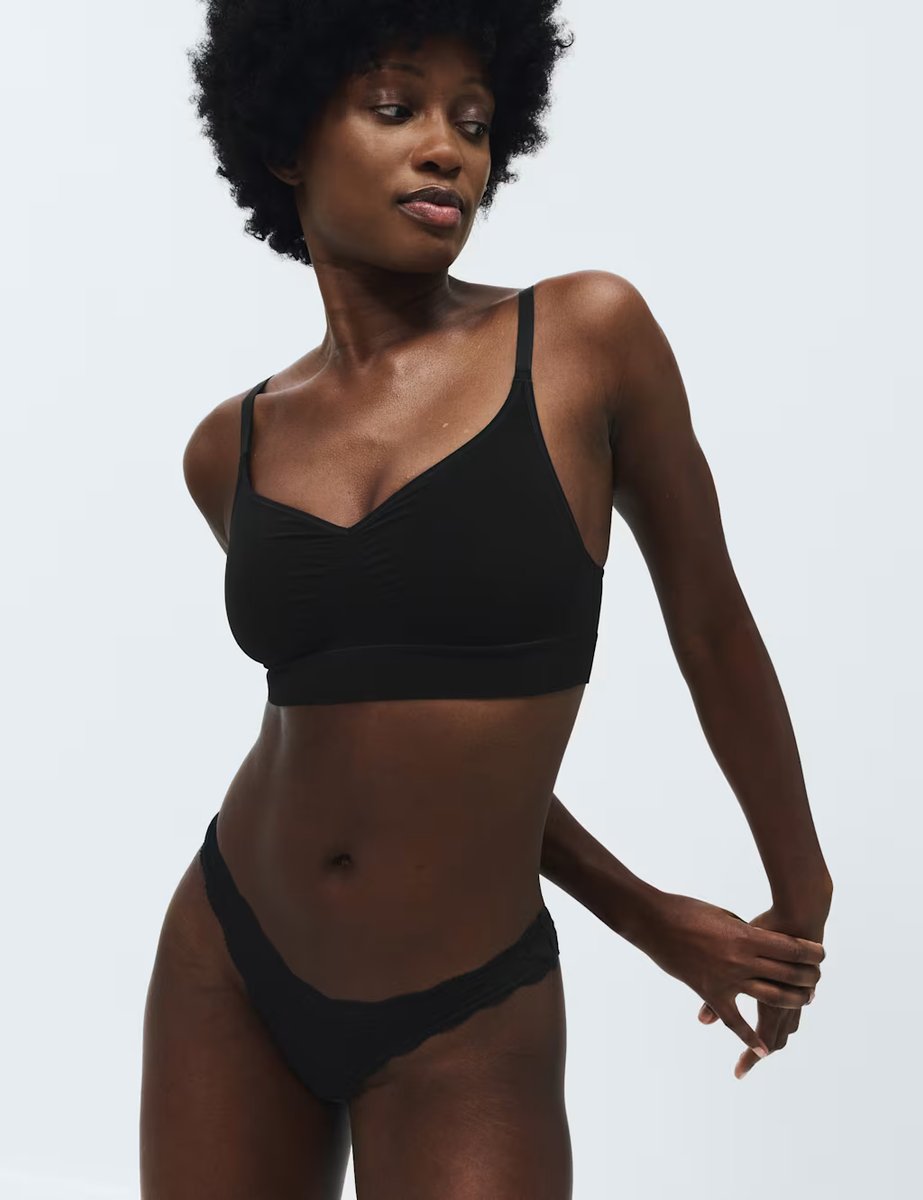 Marks & Spencer M&S 3 Pack Cotton Rich Dipped Miami Knickers Opaline Mix - 2