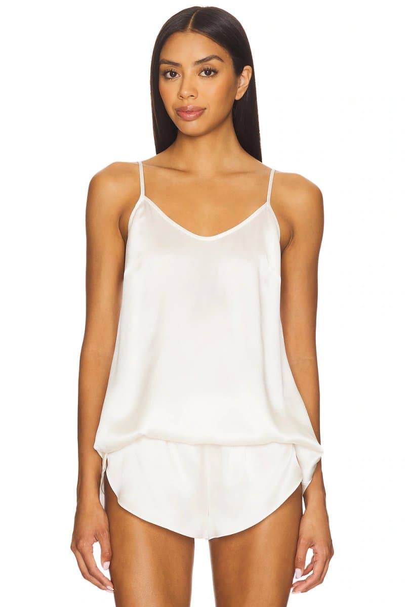 revolve Revolve Journelle Low Back Slip Cami in Blanc