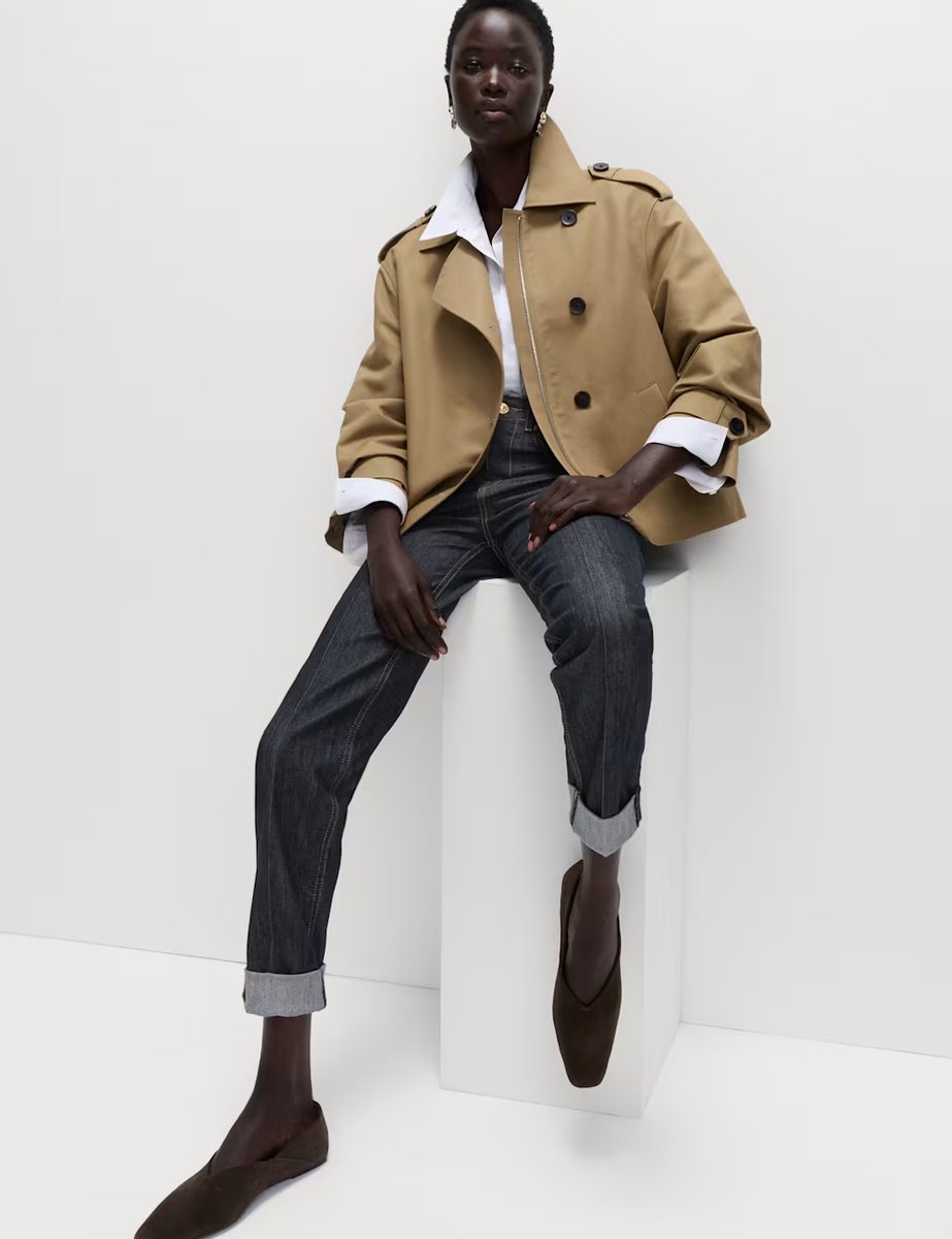 Marks & Spencer M&S Harper Cigarette Smart Jeans Indigo Mix - 2