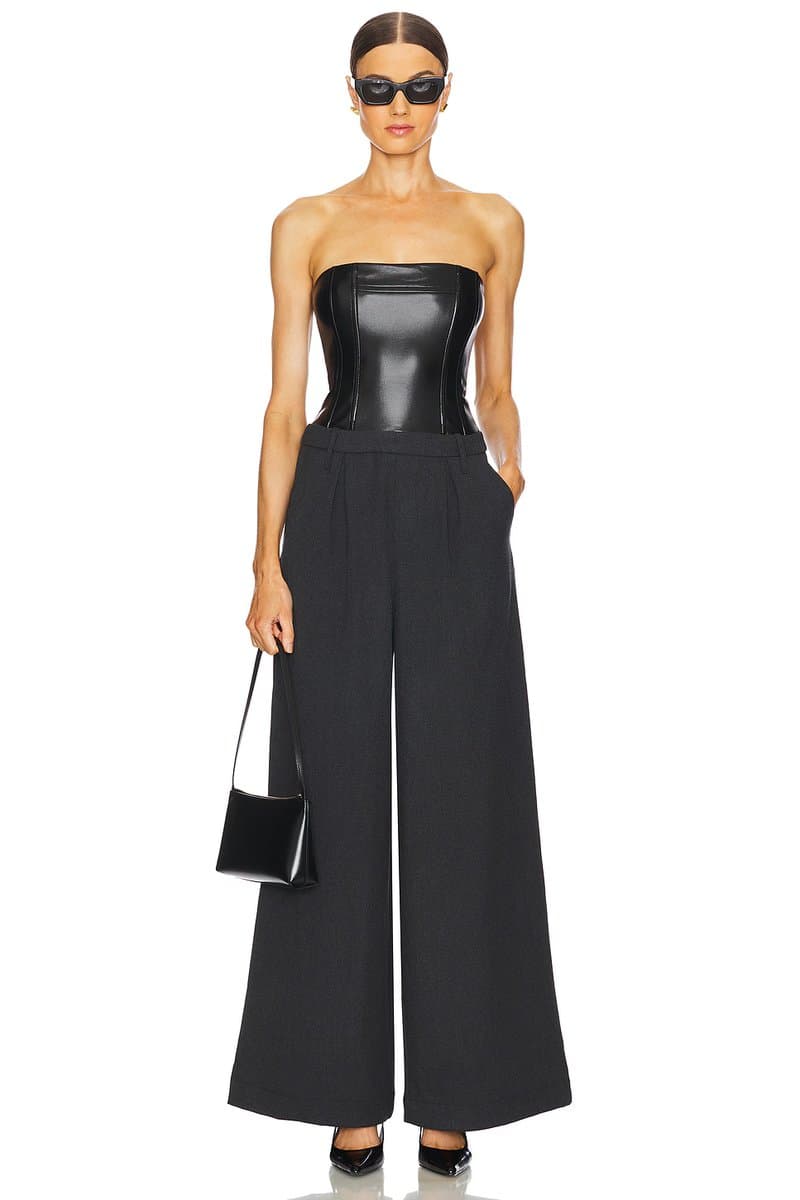 revolve Corset Wide Leg Jumpsuit