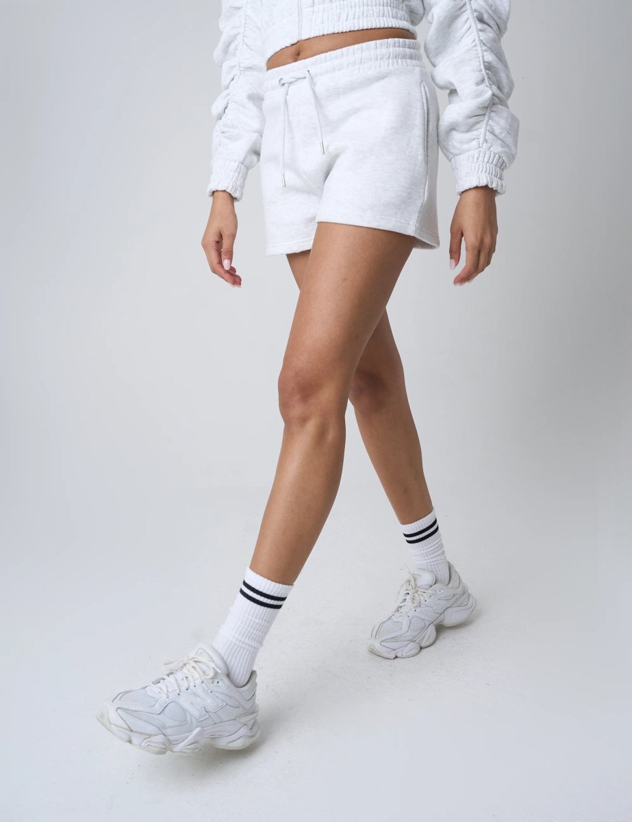 Public Desire Sweat Shorts Grey Marl - 3