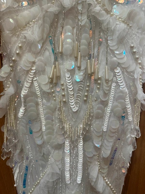 ASOS ASOS Luxe embellished butterfly dress hen wedding - 2