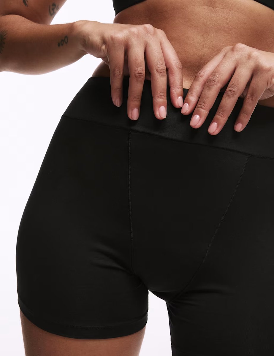 Marks & Spencer M&S 2 Pack Super Heavy Absorbency Period Knicker Shorts Black - 2