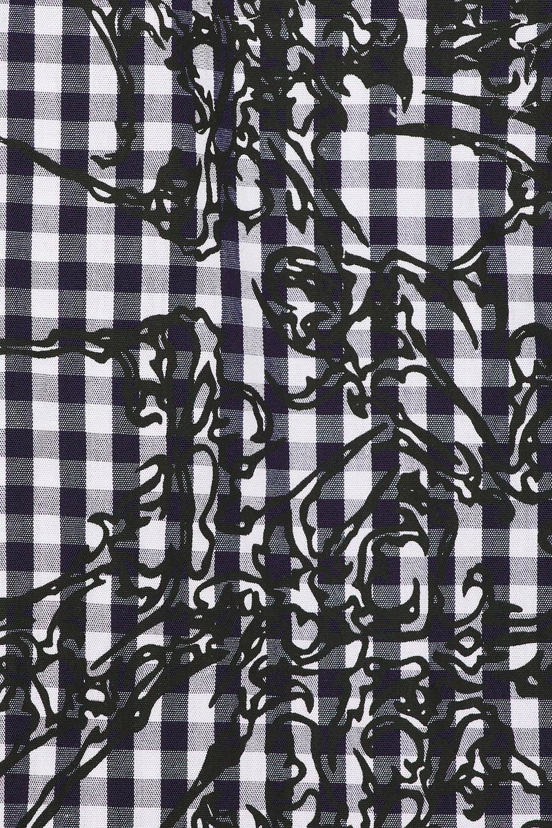 revolve Gingham Illustration Shirt - 3