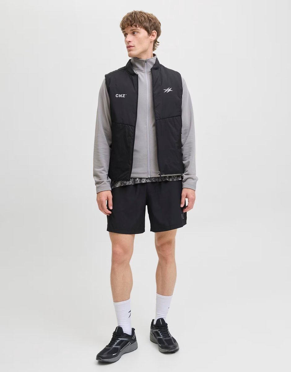 ASOS Jack & Jones Gilet in black - 2