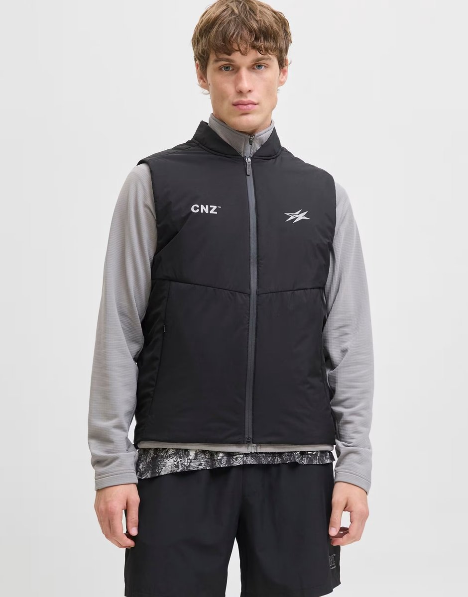 ASOS Jack & Jones Gilet in black - 4