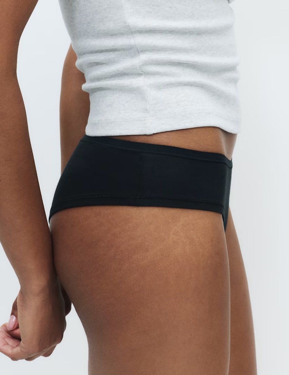 Marks & Spencer M&S 5 Pack Cotton Modal Hipster Knickers Black - 2