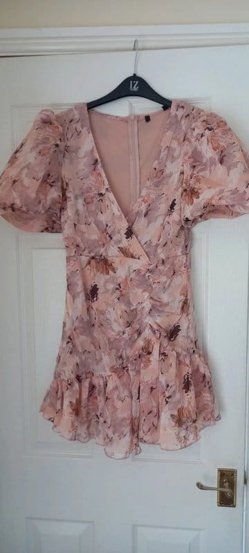 Missguided Chiffon puffball sleeve mini-dress - 4