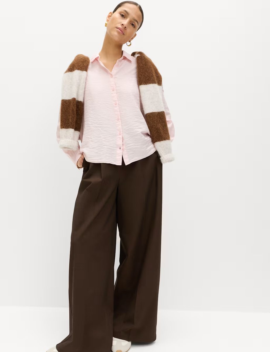 Marks & Spencer M&S 2 Pack Collared Shirts Pink Mix - 2