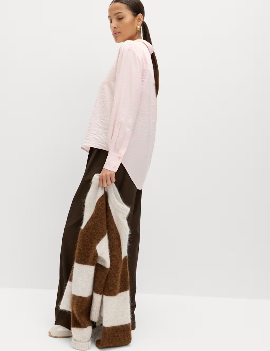 Marks & Spencer M&S 2 Pack Collared Shirts Pink Mix - 4