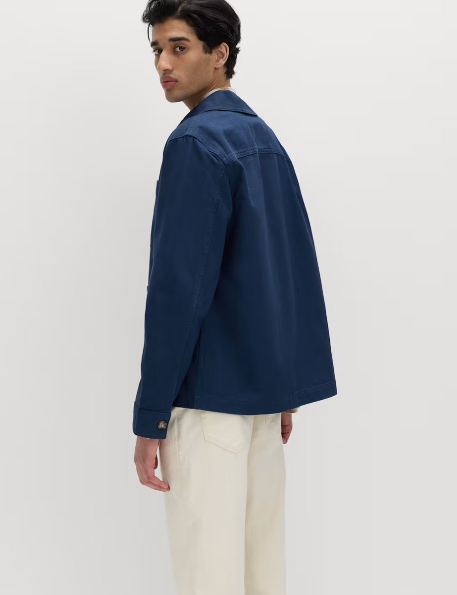 Marks & Spencer M&S Pure Cotton Chore Jacket Indigo - 2