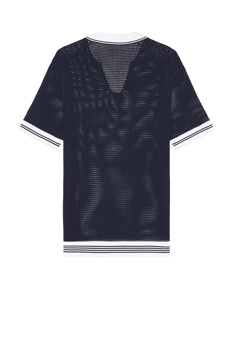 revolve Mesh Knit Polo - 2