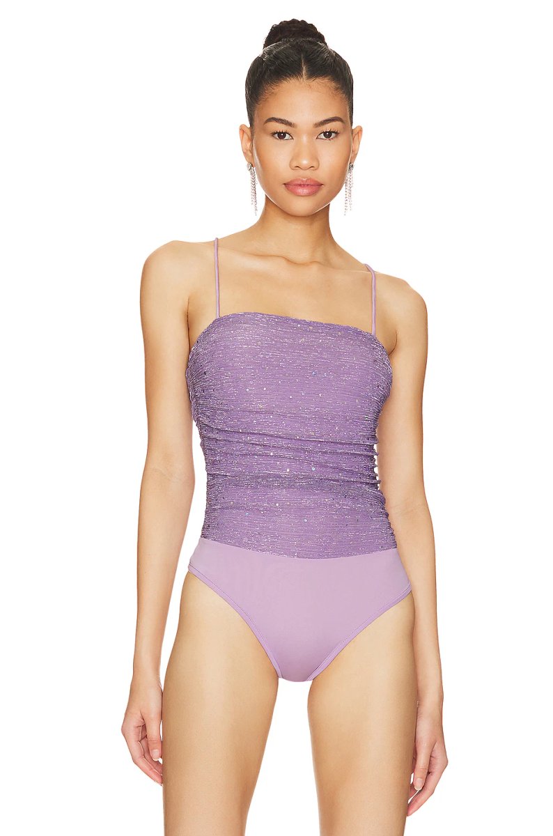 revolve Olivia Sparkle Cami Bodysuit - 2