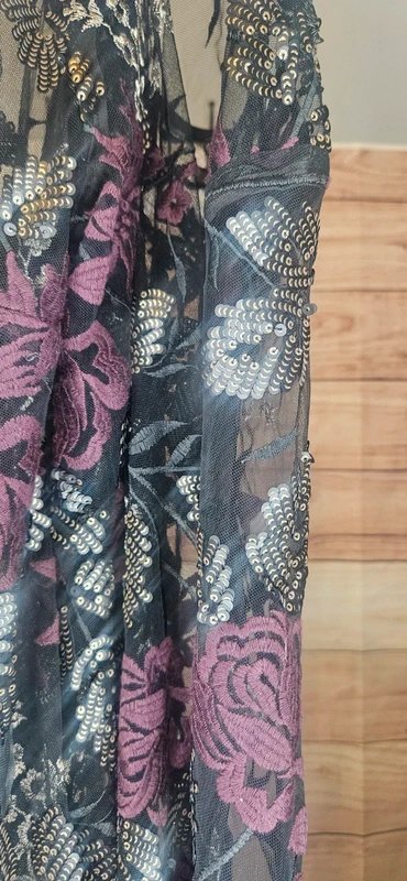 Coast Stunning Coast embellished sequin blouse size 10 - 4