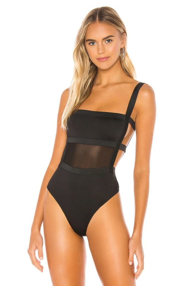 revolve Camille Strappy Back Bodysuit - 2