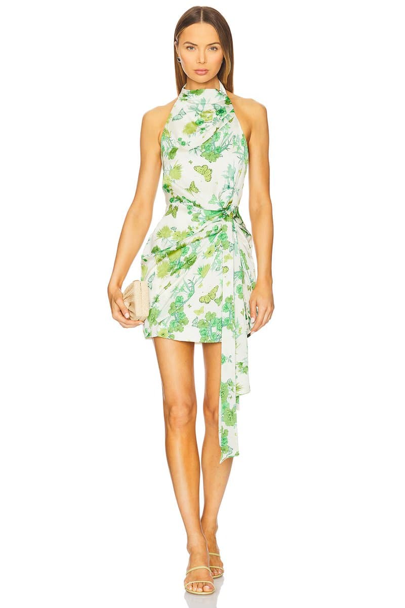 revolve Tess Halter Mini Dress