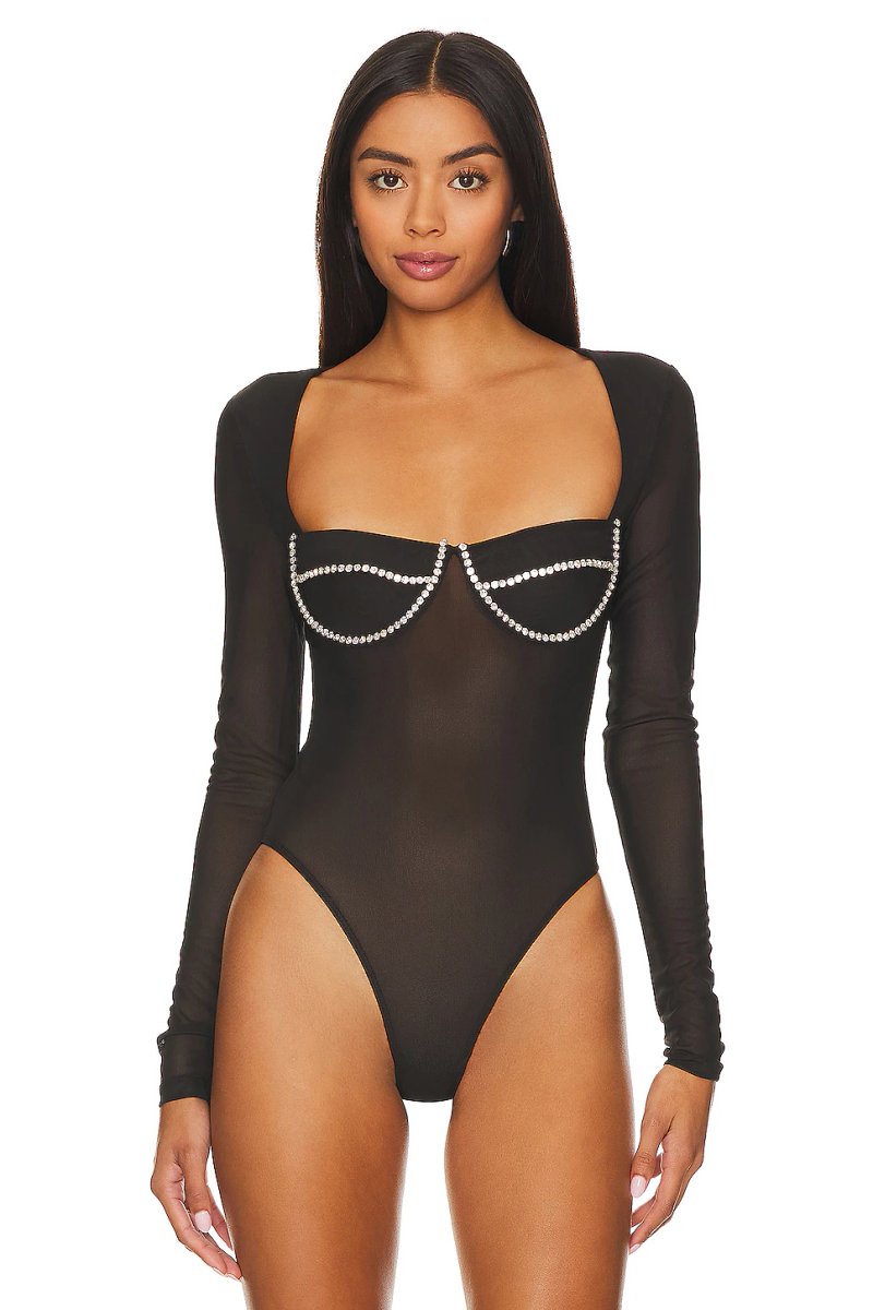 revolve Carter Diamante Bodysuit - 2