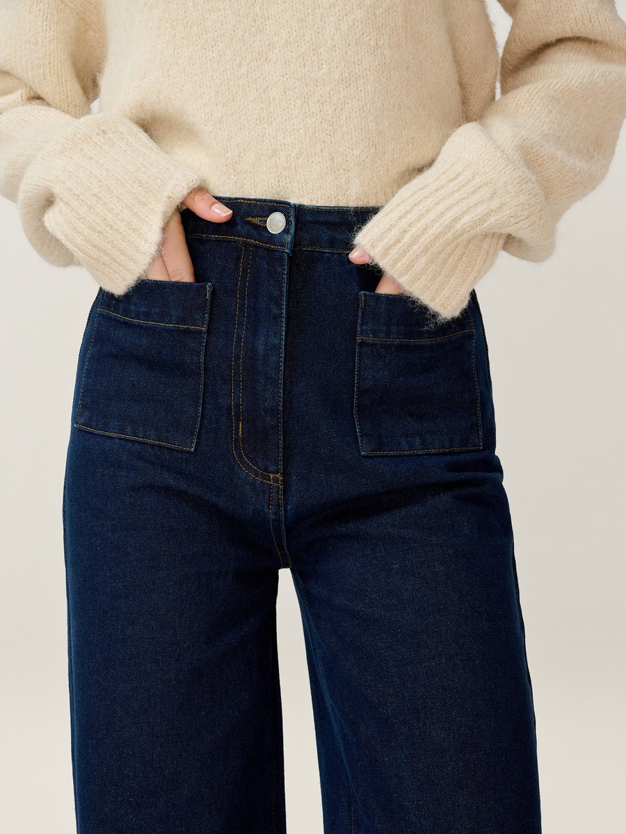 OMNES Orielle Jeans in Indigo - 4