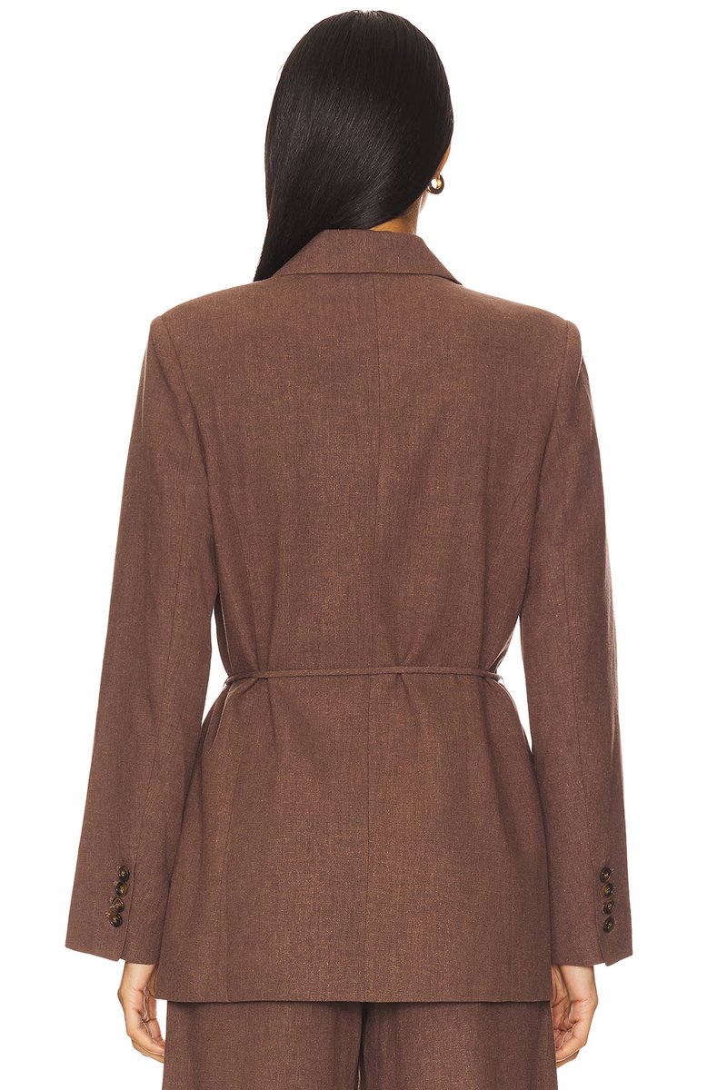 revolve Dion Linen Blazer - 3