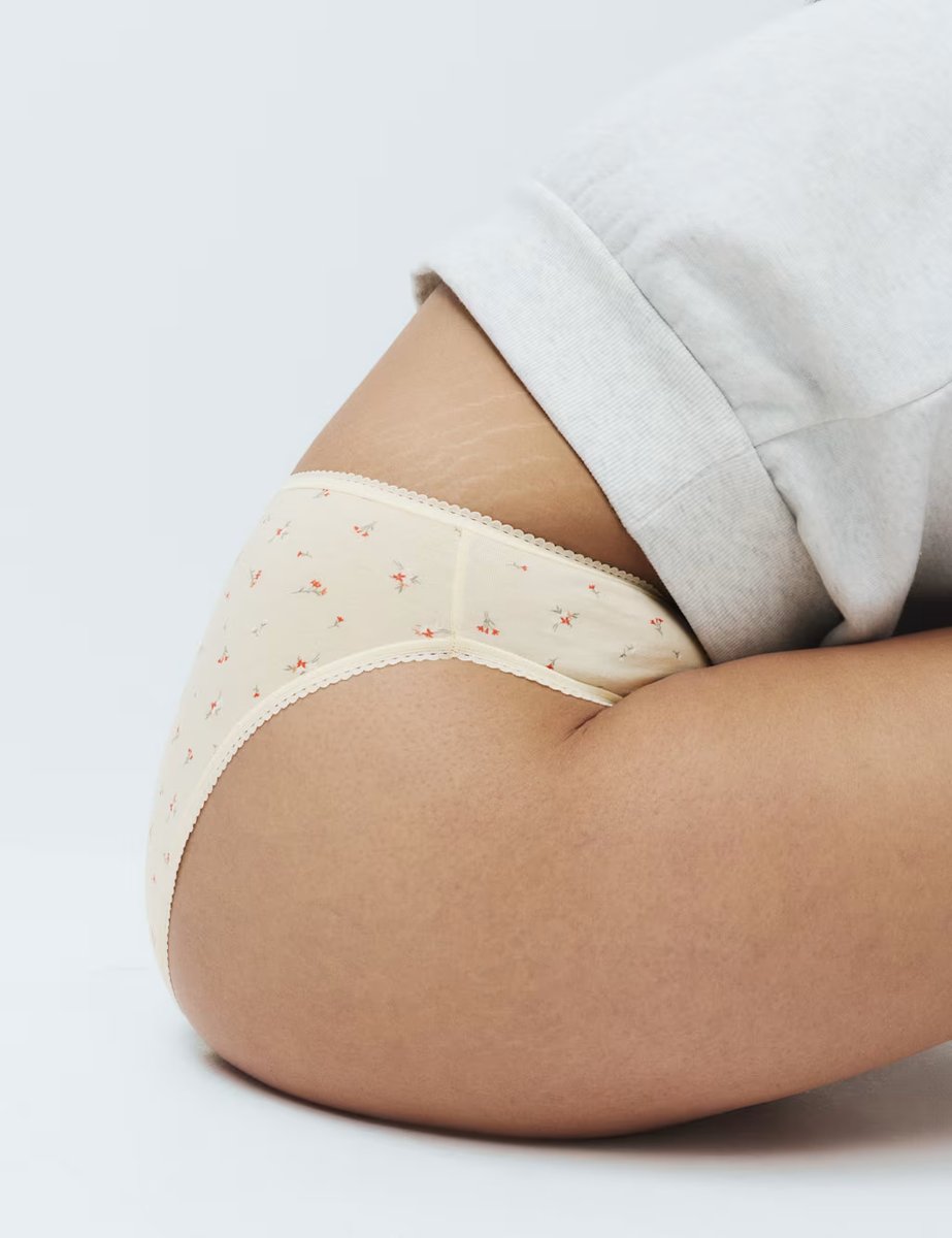 Marks & Spencer M&S 5pk Pure Cotton High Leg Knickers Orange Mix - 4