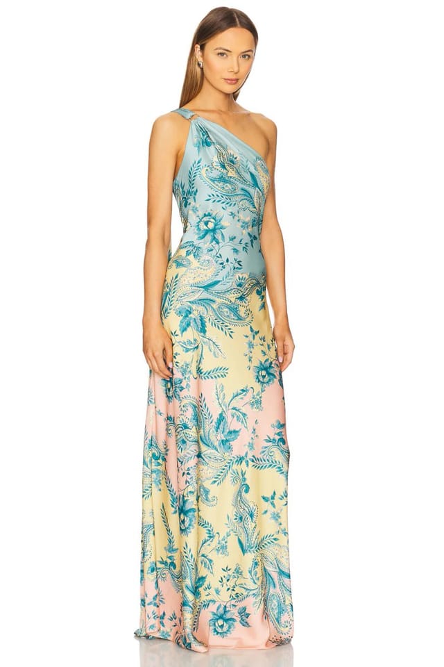 revolve One Shoulder Long Dress - 2