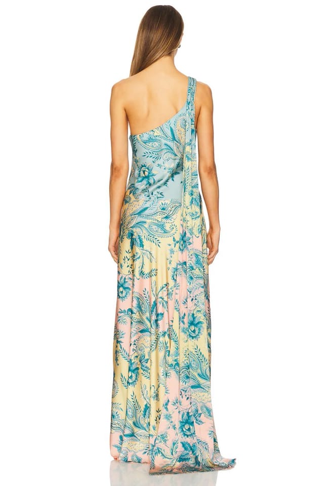 revolve One Shoulder Long Dress - 3
