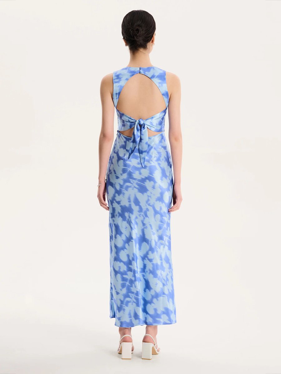 OMNES Nova Dress in Blurred Floral - 4