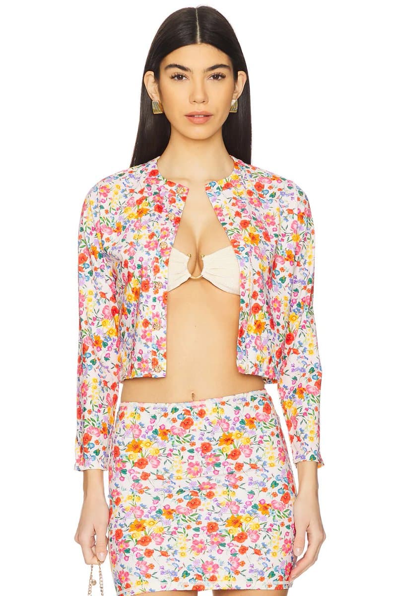 revolve Lauren Swim Cardigan