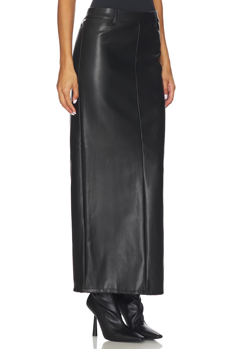 revolve Kayla Faux Leather Skirt - 2