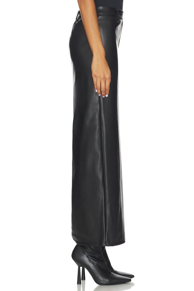 revolve Kayla Faux Leather Skirt - 3